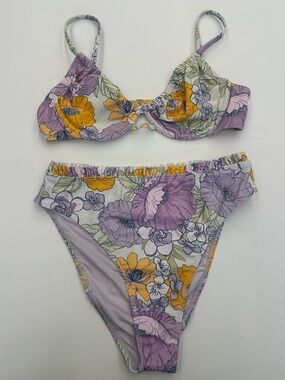 Cupshe Floral Bikini Set